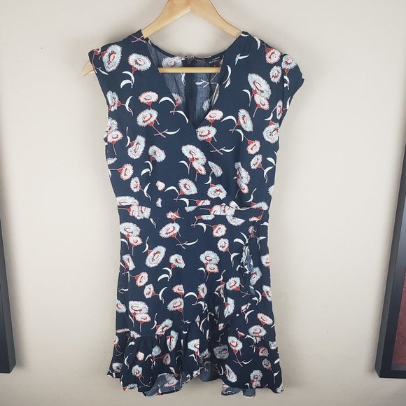 J. Crew faux wrap floral mini dress - Picture 5 of 9